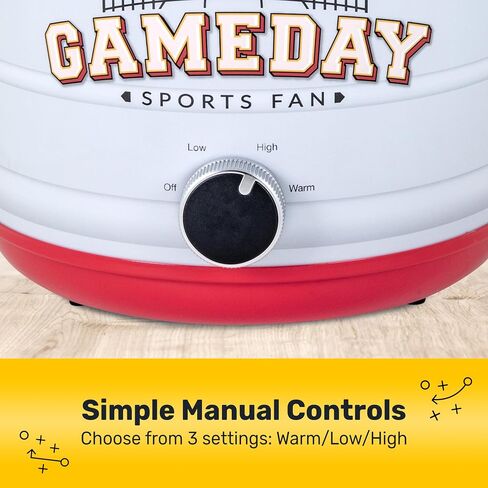 Nostalgia Game Day 2.5-Quart 2-Section Slow Cooker with Lid and Ladle, Keg-Like Design, Cooks Chicken Wings, Meatballs, Chilli, Cheese, Soup, Stews, and More in Kuwait