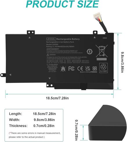 TREE.NB Spare Battery for HP 13-s054sa (M1M24EA) 13-s056nw (M6R44EA) 13-S099nr (M1W93UA) 796220-541 796220-831 796356-005 LE03 LE03XL TPN-W116 in Saudi Arabia