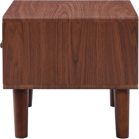CuisinSmart TV Stand Media Entertainment Center for TVs Up to 70", Modern TV Cabinet Set with 1 Central TV Stand 2 End Tables, Embossed Patterns Drawer for Living Room Brown+White Solid Wood+MDF in Saudi Arabia