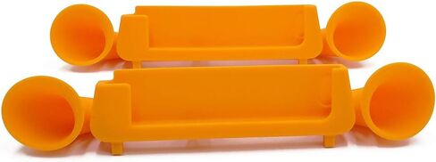 IFUNDOM مكبر صوت مزدوج حامل للهاتف المحمول، مكبر صوت من السيليكون، مضخم صوت للهاتف المحمول، حامل مكبر الصوت، حامل الهاتف، مناسب جدًا للمعدات الإلكترونية الخاصة بك in Kuwait