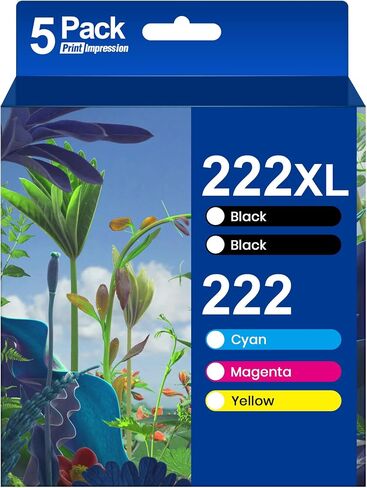 LC3013 5PKS LC3011 Ink Cartridges BK/C/M/Y Replacement for Brother LC3013 Ink Cartridges LC3011BK LC3013BK for Brother MFC-J497DW MFC-J491DW MFC-J895DW MFC-J690DW (2Black, 1Cyan, 1Magenta, 1Yellow) in Saudi Arabia