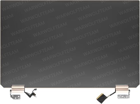 15.6 بوصة LCD UHD تعمل باللمس محول رقمي استبدال كامل المفصلي لـ HP Spectre X360 15-EB 15-EB0073TX 15-EB0081NR 15-EB0083NR 15-EB1043DX L97633-001 (إصدار كابل UHD، بني) in Saudi Arabia