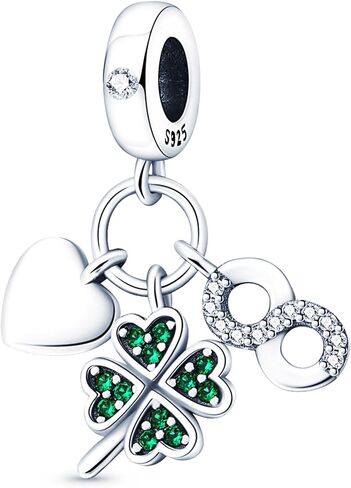 NUJIFFY 925 Sterling Silver Charms Beads for Bracelets & Necklaces, Sunflowe Charm Birthday Gifts Infinite Pendant Jewelry for Women Men Teens in Kuwait