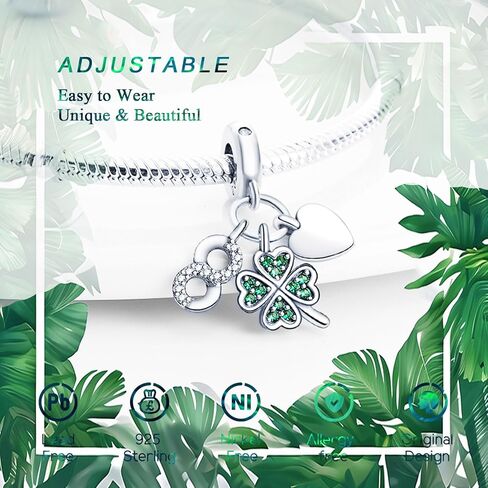 NUJIFFY 925 Sterling Silver Charms Beads for Bracelets & Necklaces, Sunflowe Charm Birthday Gifts Infinite Pendant Jewelry for Women Men Teens in Kuwait