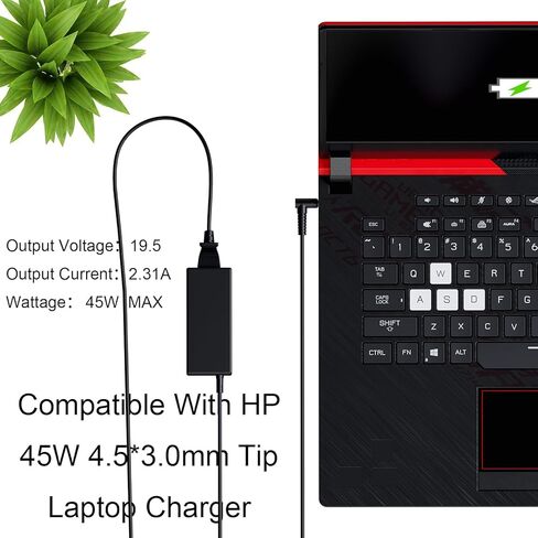 45W شاحن الكمبيوتر المحمول ل HP بافيليون 11 13 14 14m 15 17 X360 Probook 430 435 G7 G8 440 445 450 455 G6 G7 G8 G9 G10 640 G8 650 G7 G8 741727-001 محول سلك الطاقة in Saudi Arabia