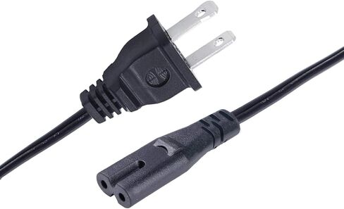 استبدال سلك الطاقة لشاشة استوديو Presonus Eris E3.5، E4.5 شاشة الاستوديو النشطة 8ft 2 Prong AC IEC C7 كابل سلك الطاقة in Saudi Arabia