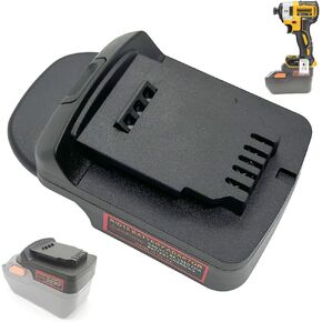 Battery Adapter for Ridgid AEG 18V Hyper Li-ion to Dewalt 20V Max XR DCB200 DCB203 DCB204 DCB206 Cordless Power Tool Battery Converter