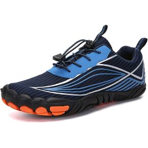 Mens Womens Barefoot Trail Running Shoes Wide Toe Box Zero Drop Cross-Trainer Walking