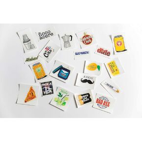 Cuban Culture Stickers Pack Colorful Waterproof for Laptop, Water Bottle, Phone, Skateboard Stickers for Teen and Adult, Vinyl