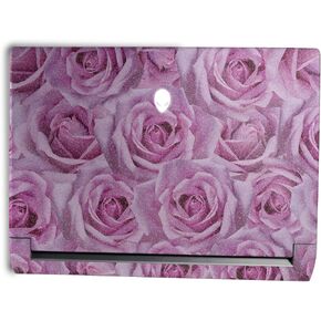 MightySkins Glossy Glitter Skin Compatible with Alienware M15 R7 (2022) Full Wrap Kit - Box of Roses | Protective, Durable High-Gloss Glitter Finish | Easy to Apply & Change Styles | Made in The USA
