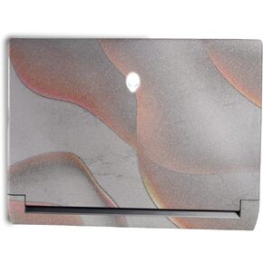 MightySkins Glossy Glitter Skin Compatible with Alienware M15 R7 (2022) Full Wrap Kit - Bubble Marble | Protective, Durable High-Gloss Glitter Finish | Easy to Apply & Change Styles | Made in The USA