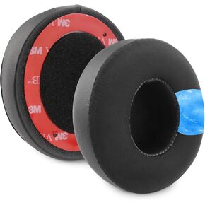 Solo 2 Cooling Gel Ear Pads Replacement Ear Cushions Compatible with Beats Solo 2 & Solo 3 Wireless On-Ear Headphones, Memory Foam Headset Earpads Ear Cups Repair Part