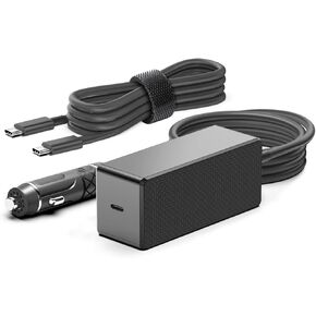 HKY Laptop Car Charger 140W 130W 100W 96W 90W 87W 67W 61W USB-C Power Adapter PD3.1 12-24V DC Adapter for MacBook Pro 16/15/14/13 Inch,MacBook Air 15" 13" M1 M2,iPad Pro,Dell,Lenovo,HP,Asus and More