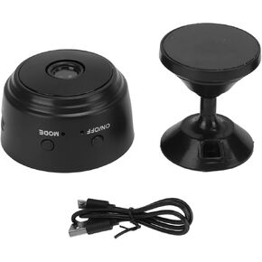 Pomya Mini Intelligent Camera, High Definition ABS Night Vision Camera with Rotatable Bracket, 150 Degrees Wide Angle Camera for Home Security in Saudi Arabia