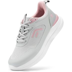 FitVille Wide Width Sneakers for Women Extra Wide Athletic Shoes with Arch Support for Workout Gym Cross Training
