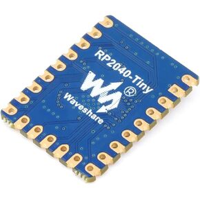 Waveshare RP2040-Tiny Development Board, Raspberry Pi Microcontroller Development Board, Based On Official RP2040 Dual Core Processor