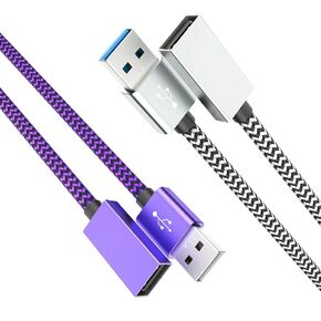 USB Extension Cable,USB Extender Type A Male to Female USB Cord Compatible with Keyboard, Mouse, PlayStation, Xbox Webcam, Camera, Phone, USB hub, Printer, Hard Drive