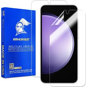 ArmorSuit 2 Pack Screen Protector for Samsung Galaxy S23 FE (6.4") Case Friendly MilitaryShield HD Clear Film - Made in USA