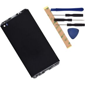 H910 LCD Display Digitizer Touch Screen Assembly Compatible with LG V20 LS997 US996 VS995 H990T H990DS H990N with Frame