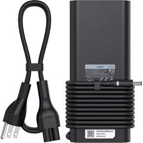 Replacement Dell 130W Laptop Charger for Dell XPS 15 9530 7590 9550 9560 9570 Precision M3800 5510 5520 5530 Inspiron 7347 7348 7459 HA130PM130 DA130PM130 Power Supply Cord