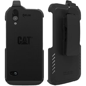 Case Compatible with CAT S61, Secure fit, Quick Release Latch and Heavy Duty Swivel Belt Clip Holster