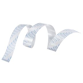 MECCANIXITY FFC Ribbon Flat Flexible Cable, 40 Pin 0.5mm Pitch 500mm Long (B Type) for LCD 3D Printer Camera DVD TV Laptop Audio Pack of 5