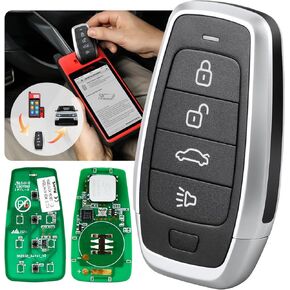 Autel MaxiIM Ikey, IKEYAT004CL, 2024 Programmable Universal Blank Key Replacement