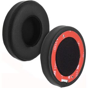 Replacement Earpads Cushion Cover Compatible with Beats Solo 1.0 / Solo HD Wired Headphone Black