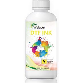 DTF Ink for Epson ET-8550, ET-2850 L1800, R1390, I3200, XP600, XP-15000, DX5 DX7, TX800, L800, 1430, P400, 6x100ml Heat Transfer Ink Conversion Kit Refill for All DTF Printers,for DTF Film