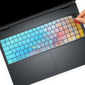 غطاء لوحة المفاتيح لجهاز Dell Precision 16 7670 7680 & Precision 7770 7780 16 17.3 بوصة للكمبيوتر المحمول، Dell Precision 7000 ملحقات الكمبيوتر المحمول غطاء حماية لوحة المفاتيح ملون