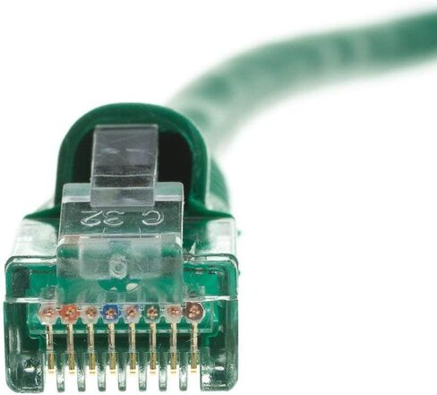 GOWOS Cat6 Ethernet Cable (10 FT - Green) 24AWG Network Cable with Gold Plated RJ45 Snagless/Molded/Booted Connector - 10 Gigabit/Sec High Speed LAN Internet/Patch Cable - 550MHz in Saudi Arabia