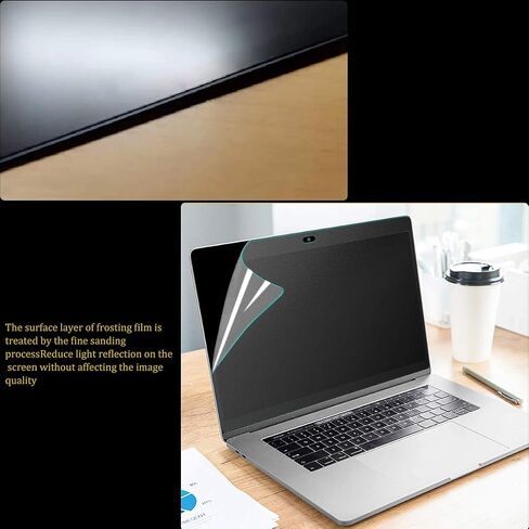 KEANBOLL 2 واقي شاشة غير لامع مضاد للوهج لجهاز Microsoft Surface Pro 7/Pro 7+/Pro 6/Pro 5/Pro 4 (12.3 بوصة)، مع غطاء لوحة مفاتيح مفاجئ، يساعد على تقليل التعب لعينيك in Saudi Arabia