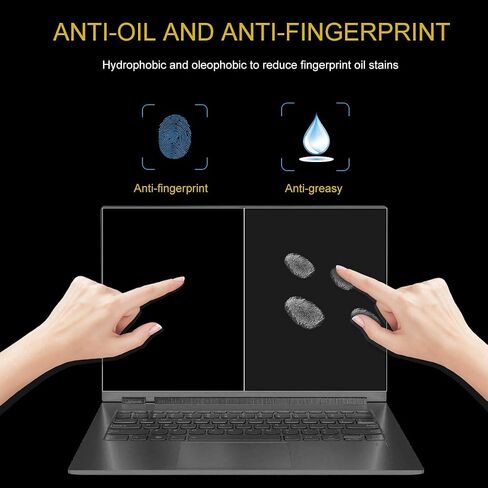KEANBOLL 2 واقي شاشة غير لامع مضاد للوهج لجهاز Microsoft Surface Pro 7/Pro 7+/Pro 6/Pro 5/Pro 4 (12.3 بوصة)، مع غطاء لوحة مفاتيح مفاجئ، يساعد على تقليل التعب لعينيك in Saudi Arabia