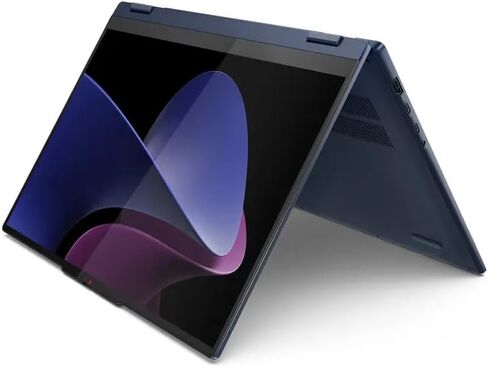 Lenovo IdeaPad 5 2 في 1 كمبيوتر محمول شخصي، 2024، 16 بوصة 1920 × 1200 لمس، AMD-6 Core Ryzen 5 8645HS، AMD Radeon 760M، 16 جيجا LPDDR5، 512 جيجا SSD، Win11 Home، لوحة مفاتيح بإضاءة خلفية، Wi-Fi 6، BT 5.3، كاميرا 1080 بكسل، أزرق in Saudi Arabia
