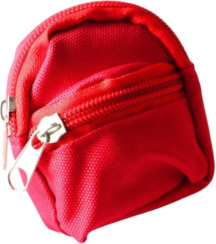 Blue Mini Doll Backpack School Bag Model Dollhouse School Accessory for 1/6 Scale Dollhouse Décor in Saudi Arabia