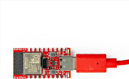 SparkFun Pro Micro - ESP32-C3، RISC-V أحادي النواة مع 400 كيلو بايت من SRAM، قدرات لاسلكية وسريعة، جهد التشغيل: 3.0 فولت - 3.6 فولت، الأبعاد: 1.3 بوصة. × 0.7 بوصة in Saudi Arabia
