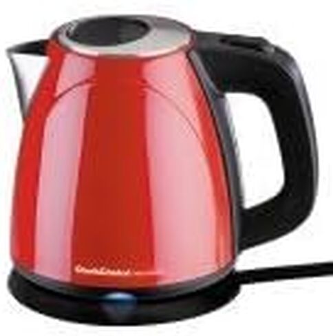 Chef's Choice Cordless Compact Electric Kettle Features Boil Dry Protection & Auto Shut Off Easy Pour, 1-Liter, Black in Saudi Arabia