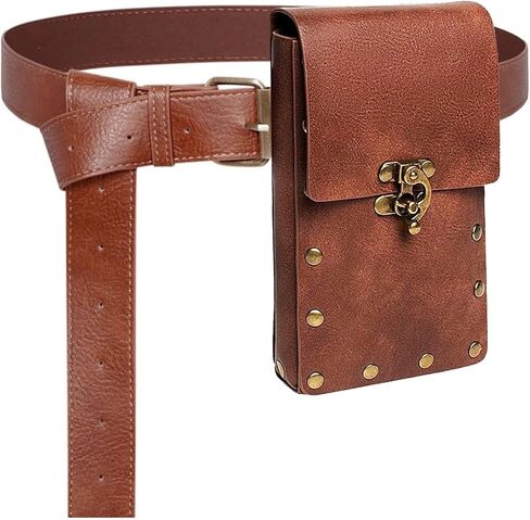 Renaissance Costume Accessory Retro Belt Pouch Steampunk Medieval Casual Waist Bag Gothic Festival Cosplay Halloween Sets in Saudi Arabia