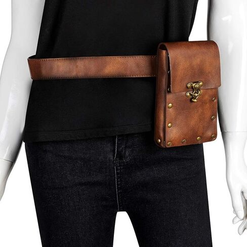 Renaissance Costume Accessory Retro Belt Pouch Steampunk Medieval Casual Waist Bag Gothic Festival Cosplay Halloween Sets in Saudi Arabia
