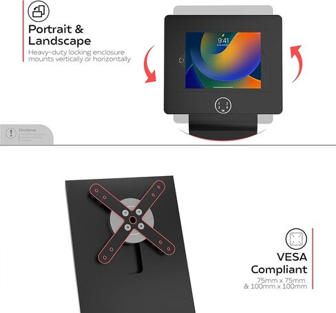 حامل أرضي للشاشات المتميزة - حامل أرضي ممتاز من CTA للشاشات حتى مقاس 32 بوصة - أسود - (ADD-PARAFSM) in Kuwait