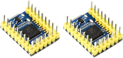 waveshare 2 Pack RP2040-Zero Mini Board High-Performance Pico-Like MCU Board Based on Raspberry Pi Microcontroller Chip RP2040,USB-C Connector,Low-Cost, Support C/C++,MicroPython in Saudi Arabia