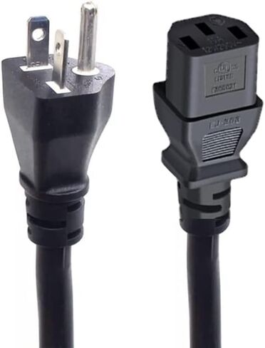 NEMA 6-20P to C13,6ft/1.8m, 3X14AWG SJT 20A 125V,UL Listed,NEMA 6-20P to IEC320 C13 PDU UPS Power Cord (6-20P to C13 6ft/1.8m) in Kuwait