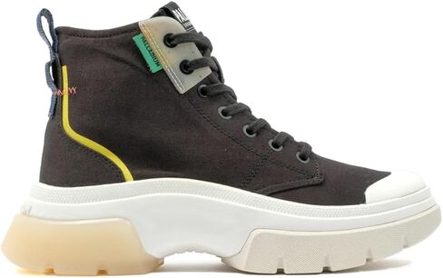 حذاء Pallawave النسائي من Pallawave Mid Metro، أسود، 8.5 M in Kuwait