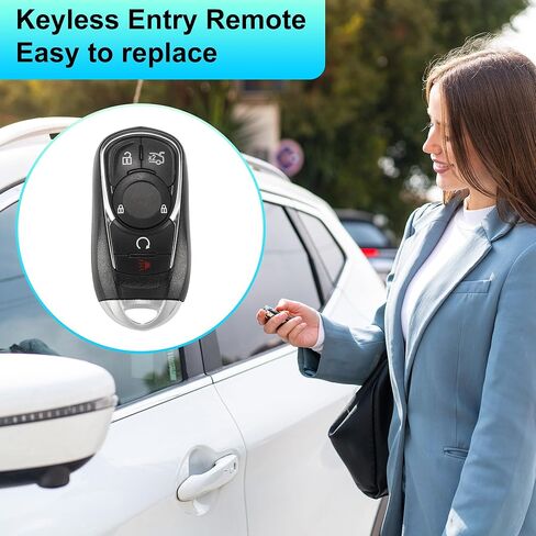 جهاز تحكم عن بعد للدخول بدون مفتاح لسيارة Buick LaCrosse 2017 2018 2019 315Mhz HYQ4EA 5 أزرار قابلة لإعادة الاستخدام | التحكم في استبدال مفتاح السيارة فوب 1 قطعة in Kuwait