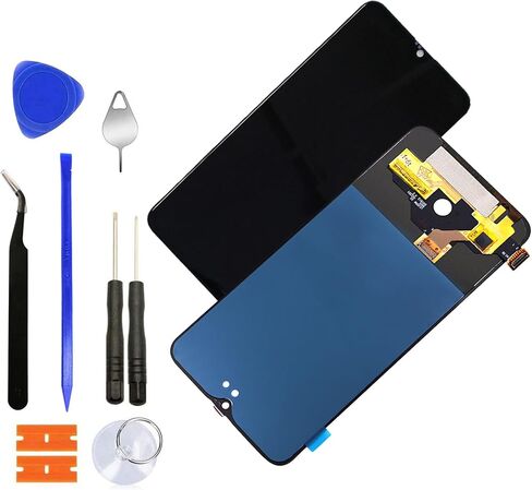 شاشة عرض LCD بديلة OLED تعمل باللمس محول الأرقام الجمعية لاستبدال OnePlus 6T A6010 A6013 One Plus 1+ 6T 6.41 "+ أدوات in Kuwait