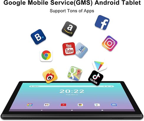 تابلت FLYINGTECH مقاس 10 بوصة، أجهزة Android 10.0، ذاكرة الوصول العشوائي 2 جيجا، ذاكرة الوصول العشوائي 32 جيجا، معالج رباعي النواة، شاشة IPS عالية الدقة، كاميرا أمامية 2.0 + 8.0 ميجابكسل، بطارية 6000 مللي أمبير، شاشة لمس، واي فاي، بلوتوث in Saudi Arabia