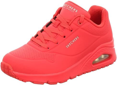 Skechers Women's Uno-Stand on Air Sneaker, Coral, 7 in Kuwait