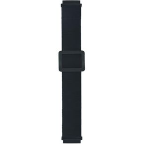 22mm Elastic Watch Armband or Ankle Band for Compatible with Garmin Venu 2/3, Fossil Gen 6 44mm, Samsung Galaxy Watch 3 45mm, Garmin Vivoactive 4 45mm Smartwatch (Black, Medium)