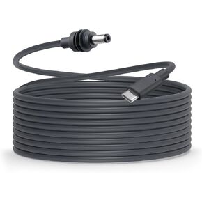 weishan USB C to DC Power Cable for Starlink Mini, PD 100W Type C Fast Charging Cord with Outdoor Waterproof DC Barrel, 6.6ft Long