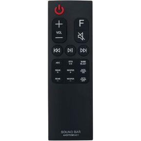 AKB75595401 AKB75515305 Sound Bar Replace Remote Control Applicable for LG Soundbar SK5R SK5Y SKM5Y SPK5B-W